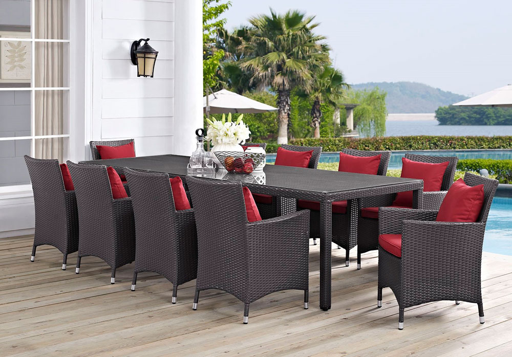 adela 9 piece dining set