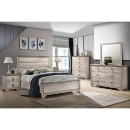 Antalya Transitional Style Bed Collection