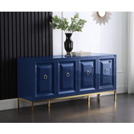 Baize Navy Blue and Gold Server