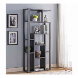 Cassidy Rustic Grey Bookcase   Cassidy Rustic Grey Bookcase 