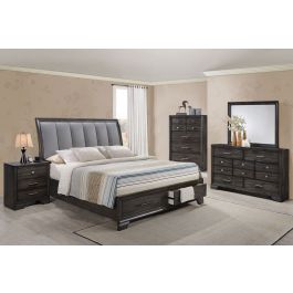 Manor Storage Bed With Padded Headboard
