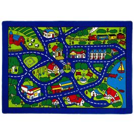 Road Map Kids Room Rug