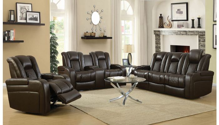 chocolate brown power recliner