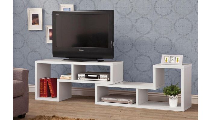 Elements White Tv Stand Display