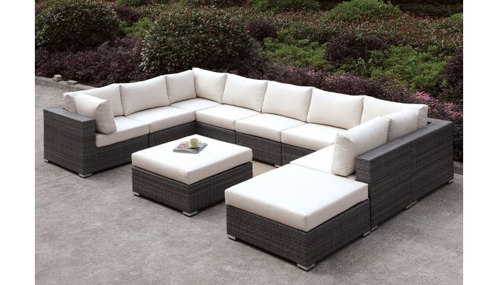 outdoor sofa u shape