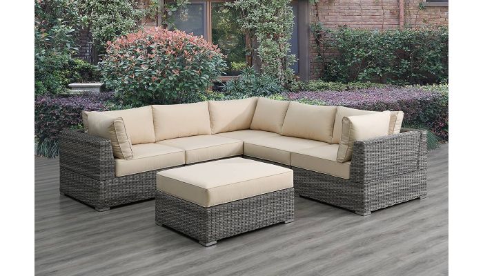 Janet Outdoor Modular Sectional Set