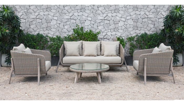 Olina 4-Piece Outdoor Sofa Set