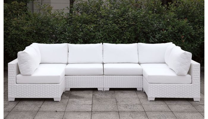 Roatan 6-Piece Outdoor Modular Sofa Set