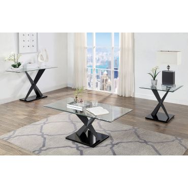 Abigail Glass Top Coffee Table