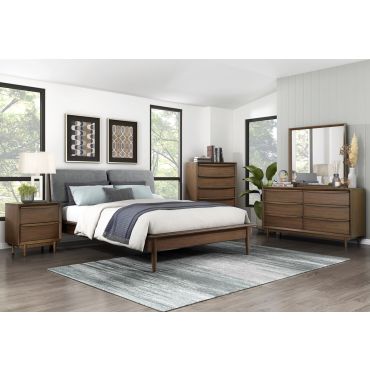 Adelina Mid-Century Modern Bedroom Set