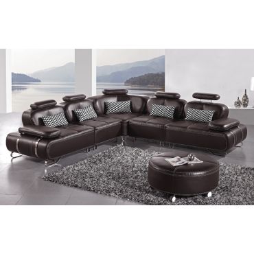 Valkiria Modular Leather Sectional