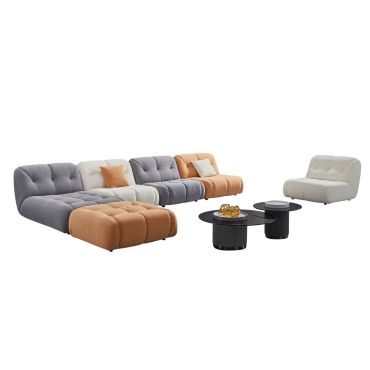 Cathedral Multi Color Modular Sectional