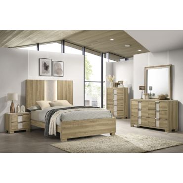 Agarde Natural Finish Bed