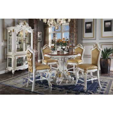 Alexandra Antique Pearl Pub Table Set