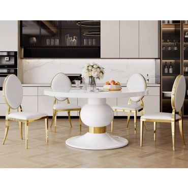 Aminta Round Dining Table