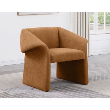 Ansley Sloped Arm Accent Chair Honey