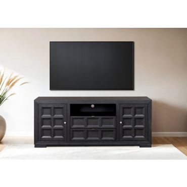 Aristocrat Weathered Black 72-Inch TV Stand