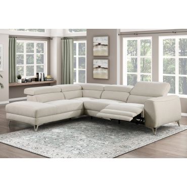 Ashland Modern Power Recliner Sectional