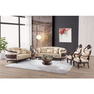 Avasty Luxury Traditional Style Sofa Collection