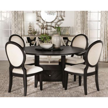 Beaugrand Round Dining Table Set