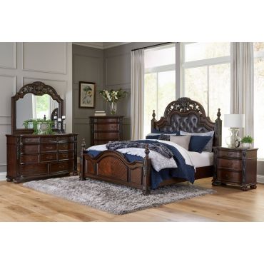 Benicia Traditional Style Bedroom Set