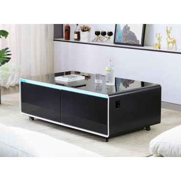 Benton Black Smart Coffee Table