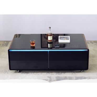 HDR.R HRD130BL Coffee Table Table Refrigerator Beverage Cooler Soundbar  Bluetoot