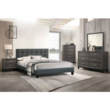 Bleeker Contemporary Platform Bed