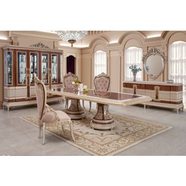 Bourbon Royal Dining Table Collection 7-Pieces