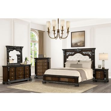 Brent Wood Classic Bedroom Set