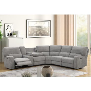 Bunnell Power Recliner Sectional Sofa