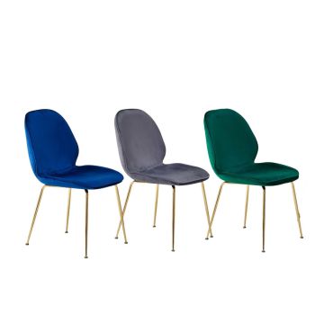 Cleland Velvet Fabric Dining Chairs