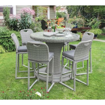 Cyprus Outdoor Bar Table Set