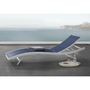 Emilia Modern Outdoor Chaise Lounge