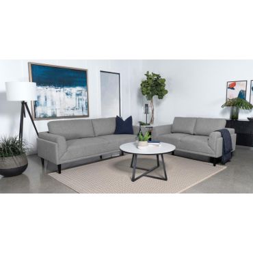 Emmeline Grey Fabric Sofa