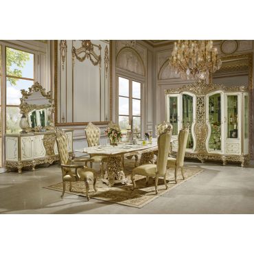 Eskada Traditional Style Dining Table Set