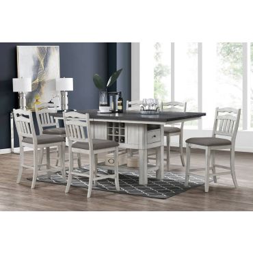 Ezra 7-Piece Counter Height Table Set