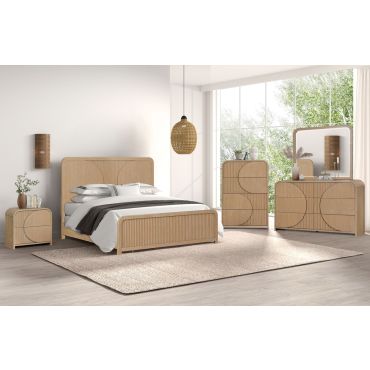 Monroe Reeded Panel Bedroom Set