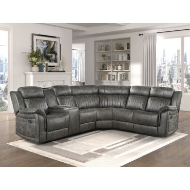 Halmin Recliner Sectional Sofa