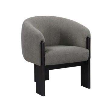 Helia Boucle Fabric Accent Chair