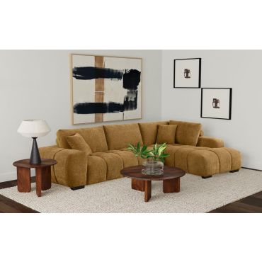 Huckaby Amber Modern Sectional Sofa