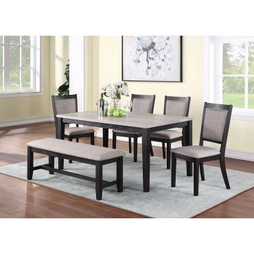 Jackson Two Tone Dining Table Set