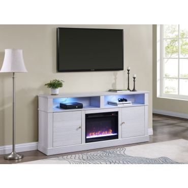 Jadine TV Stand With Fireplace