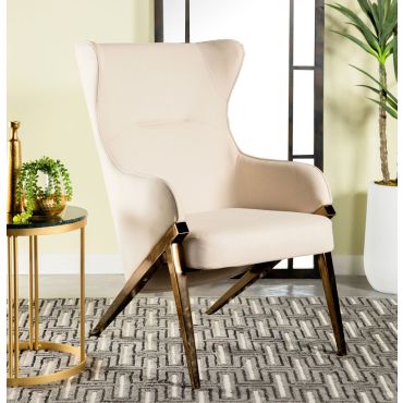 Jasmine Cream Accent Chair