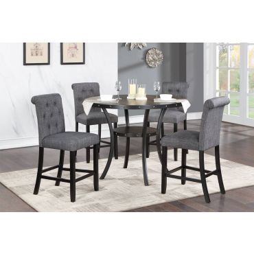 Joly 5-Pieces Counter Height Table Set