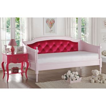 Joanna Pink Finish Daybed