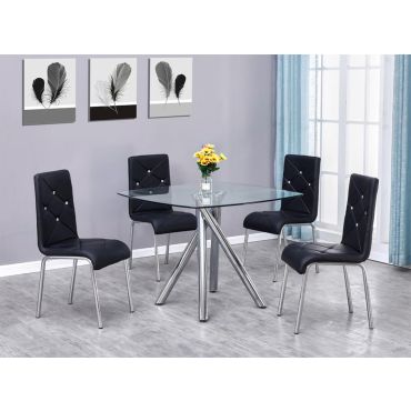 Margot Modern Style Dining Table Set