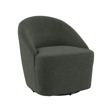 Maria Hunter Green Swivel Accent Chair