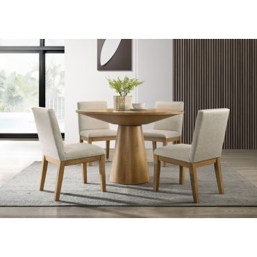 Marino 5-Piece Round Dining Table Set