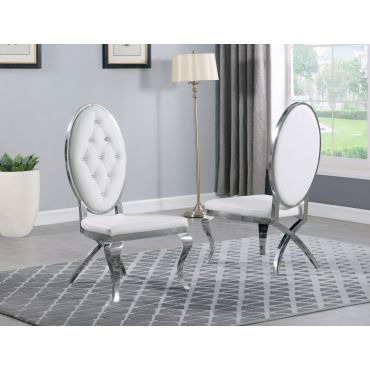 Marquette White Dining Chair